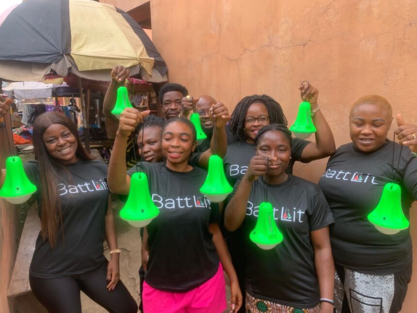 BattLit, GreenPower's innovative solar lamp and battery rental service, launches in Ekiti to tackle energy poverty, provide clean power, and create green jobs for women and youth.